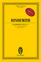 Kammermusik No. 1, Op. 24 No. 1 Study Scores sheet music cover